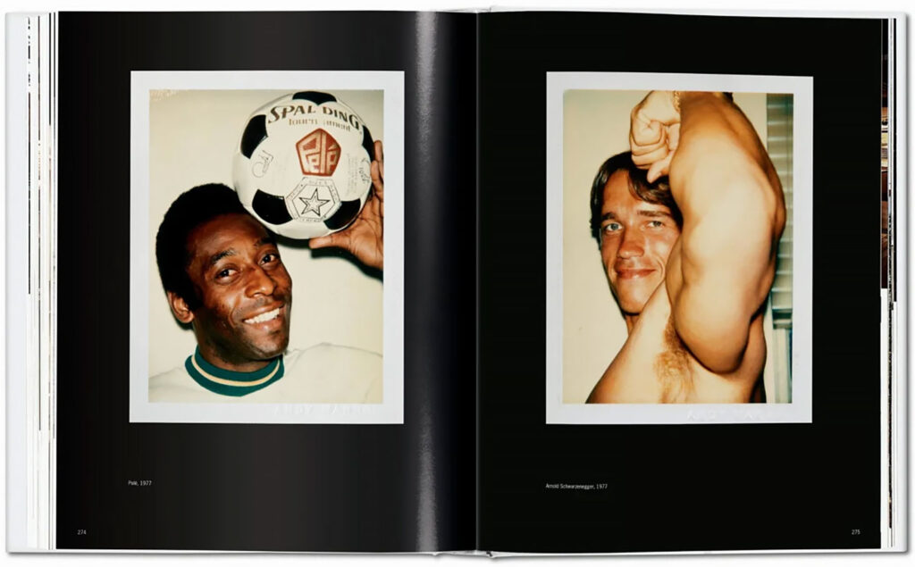Vista interna del libro "Andy Warhol. Polaroids 1958-1987"
Foto: Taschen Verlag