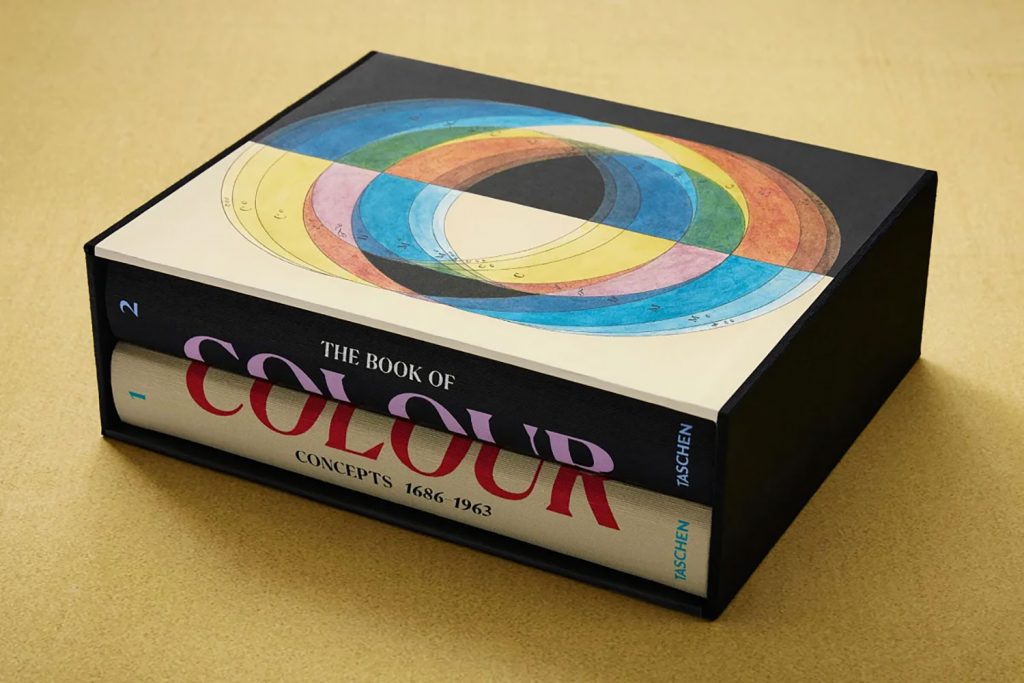 Cassette à livres - "The Book of Colour Concepts"  (Le livre des concepts de couleurs)
Photo: Taschen Verlag