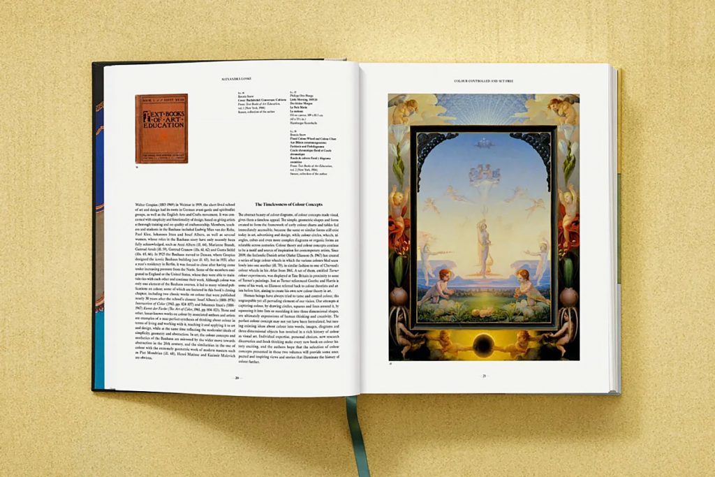 Vista interior- "The Book of Colour Concepts" (O Livro dos Conceitos de Cor)
Fotografia: Taschen Verlag
