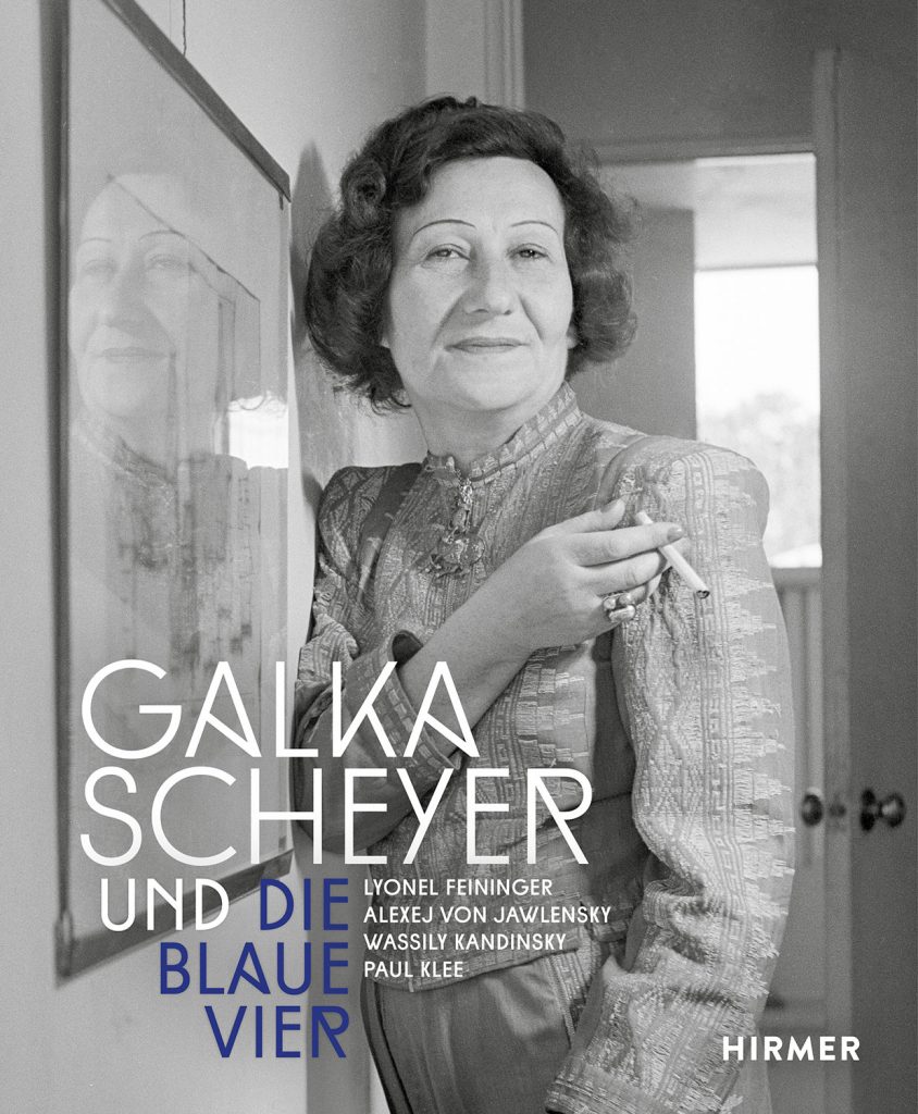 Couverture du livre - "Galka Scheyer und die Blaue Vier" 
Photo : Hirmer Verlag