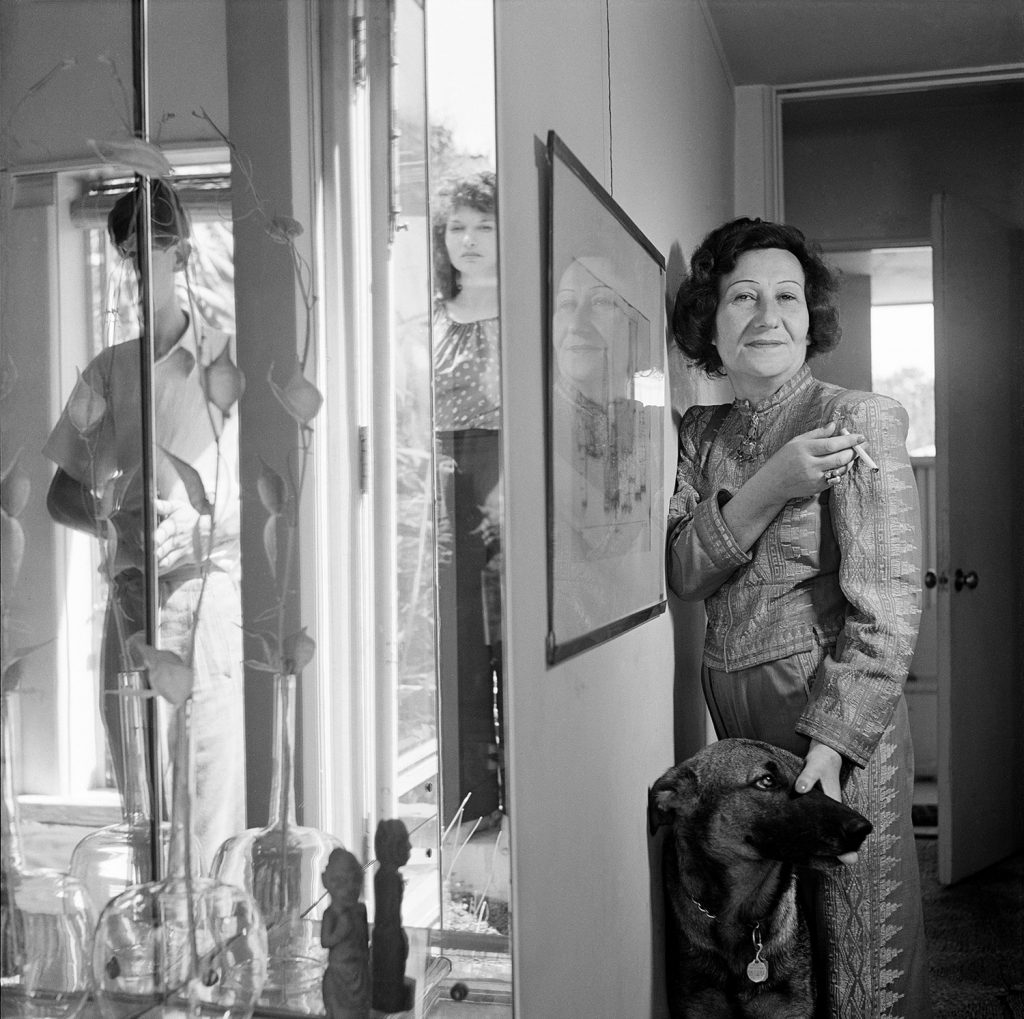 Galka Scheyer, ca. 1940, Los Angeles
Fotografia, pormenor, propriedade de Alexander Hammid (Fotografia: Alexander Hammid)