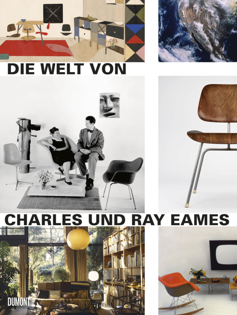 Capa do livro - "O mundo de Charles e Ray Eames"
Foto: DuMont