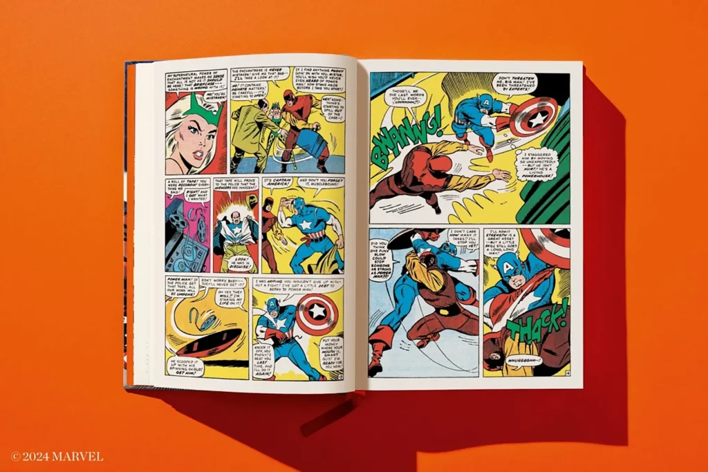 Innenansicht -"Marvel Comics Library - Avengers. Vol. 2. 1965–1967"
 © Taschen Verlag