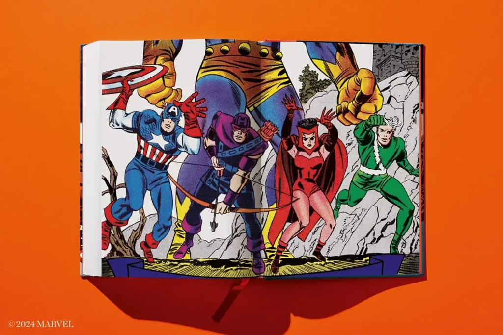 Innenansicht -"Marvel Comics Library - Avengers. Vol. 2. 1965–1967"
 © Taschen Verlag