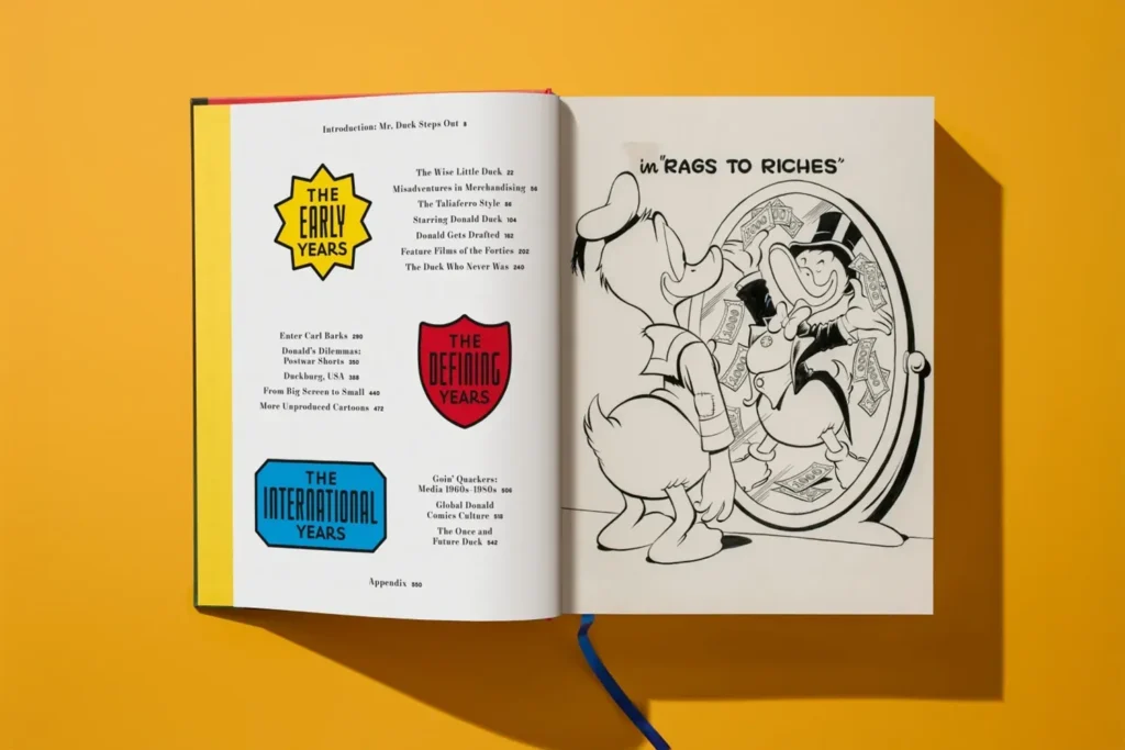 Vue intérieure – Walt Disney's Donald Duck - Toute l'histoire
 © Taschen Verlag