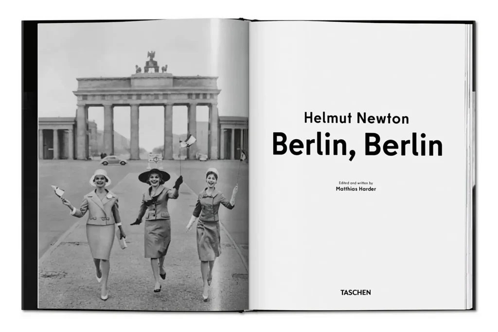 Interior view -"Helmut Newton - Berlin, Berlin"
 © Taschen Verlag