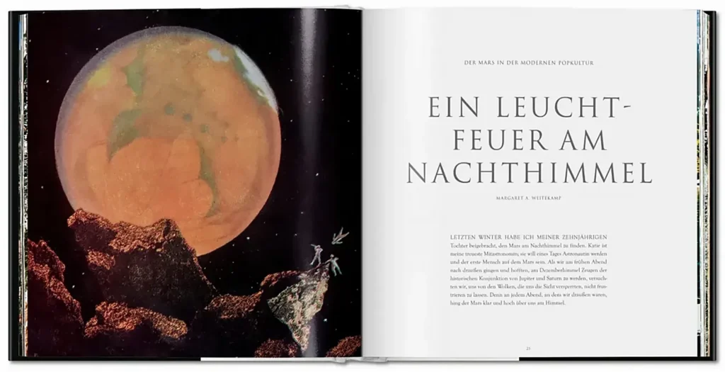 Interior view - "Mars. Photographs from the NASA Archives"
© Taschen Verlag