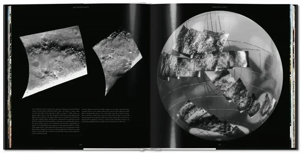 Interior view - "Mars. Photographs from the NASA Archives"
© Taschen Verlag